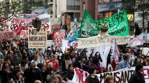 Manifestación contra Monsanto en Córdoba