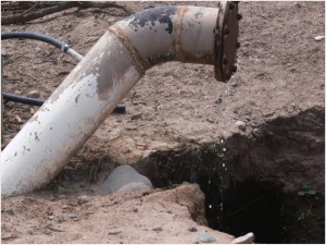 Wells have gone dry and irrigation systems have collapsed as the Río Sonora river basin has been depleted