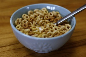 One recent study of a box of breakfast cereal found that eating a 100 gramme serving generates the equivalent of 264 grammes of CO2. Add milk to the cereal and the emissions go up by two to four times. 