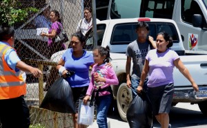 NIÑOS MIGRANTES Deportados llegan en vuelo federal de USA JAIR1