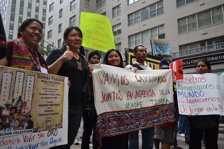Mujeres indígenas denuncian doble discurso de Peña Nieto en la ONU