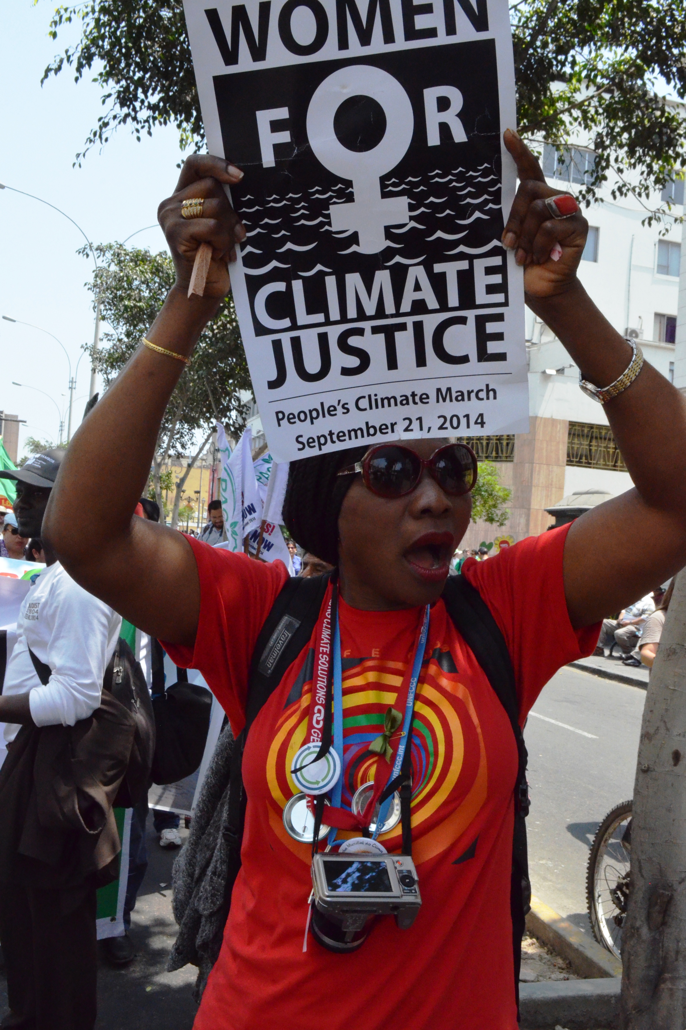 Mujeres peruanas frente al cambio climático