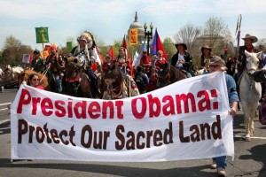 Foto de Aldo Seone. La oposición firme y sostenida de la sociedad civil a la propuesta del Canadian TransCanada Corp. se transformó en el asunto ambiental más importante del Presidente Barack Obama.