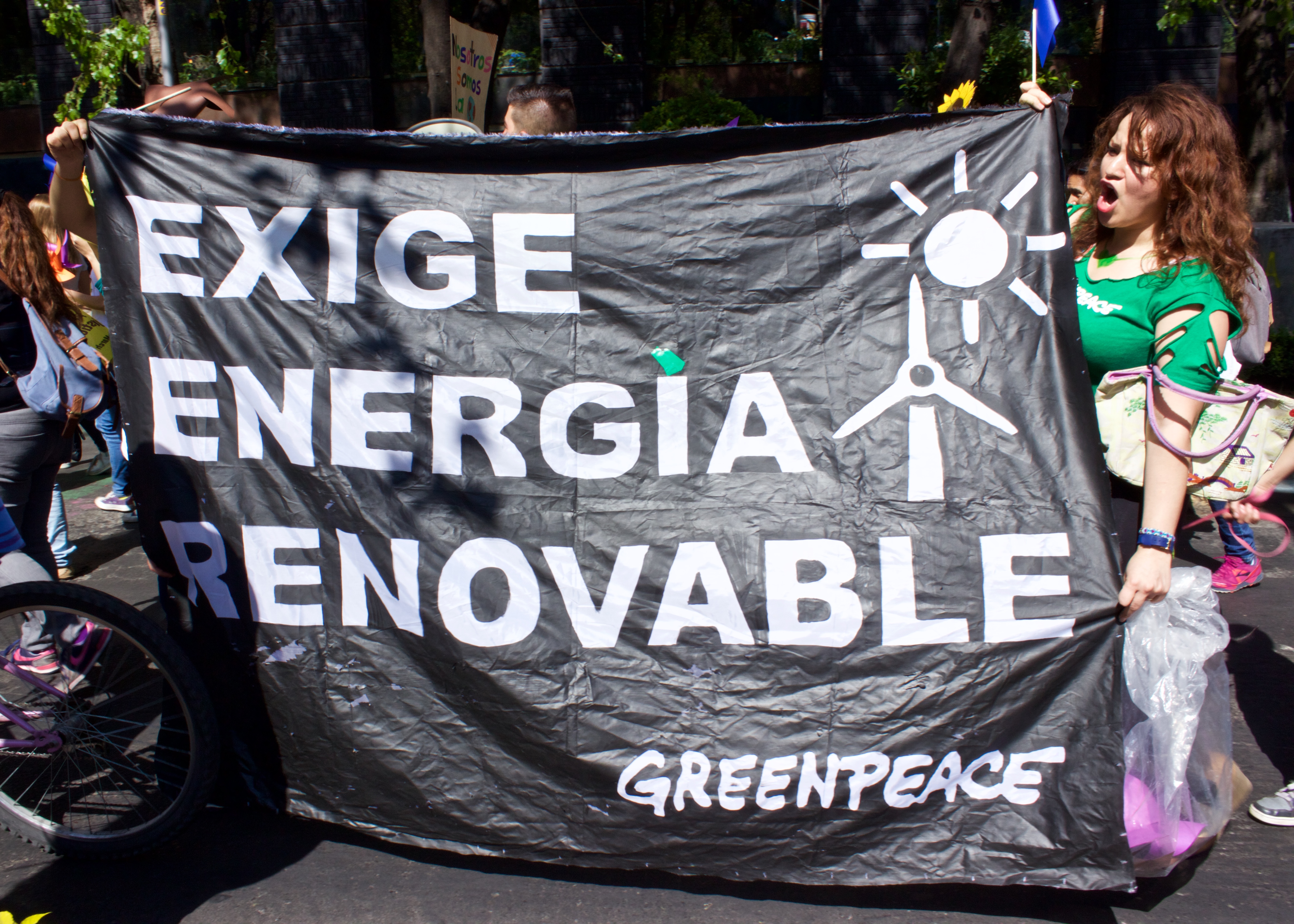Marcha Global por el Clima 2015 en la Ciudad de México