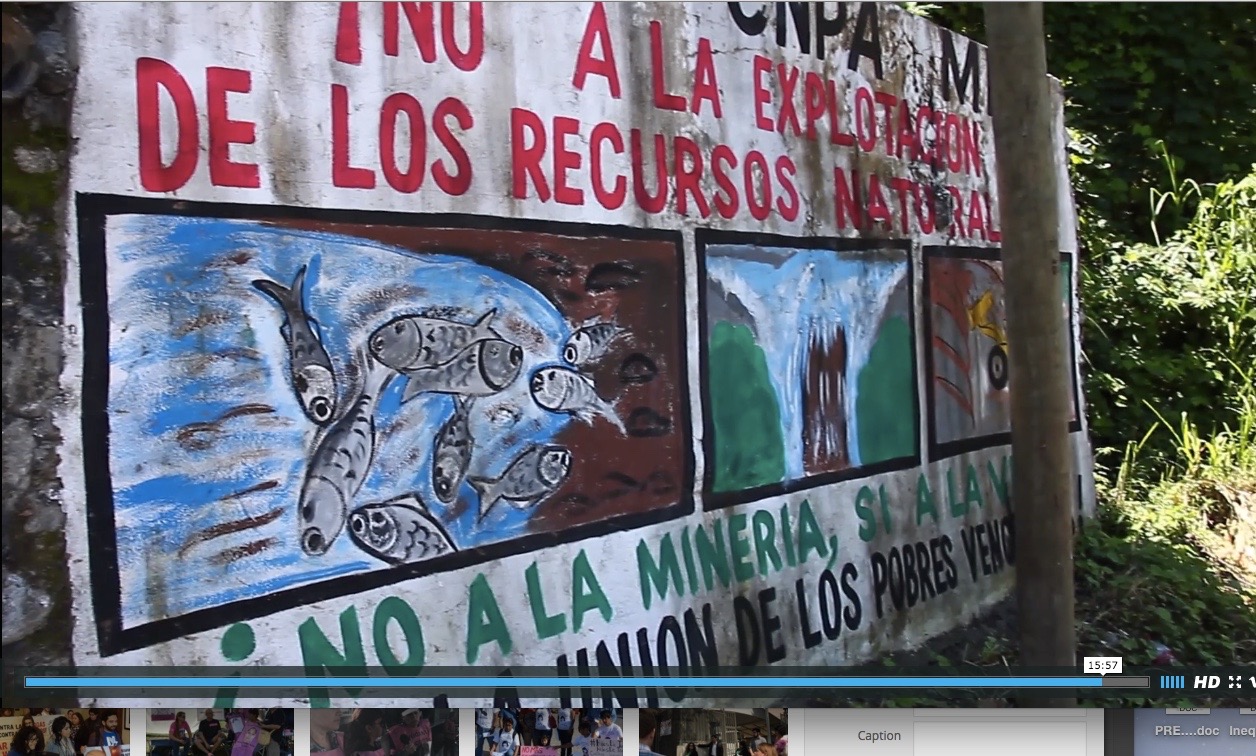 Minería–Una amenaza para Chiapas