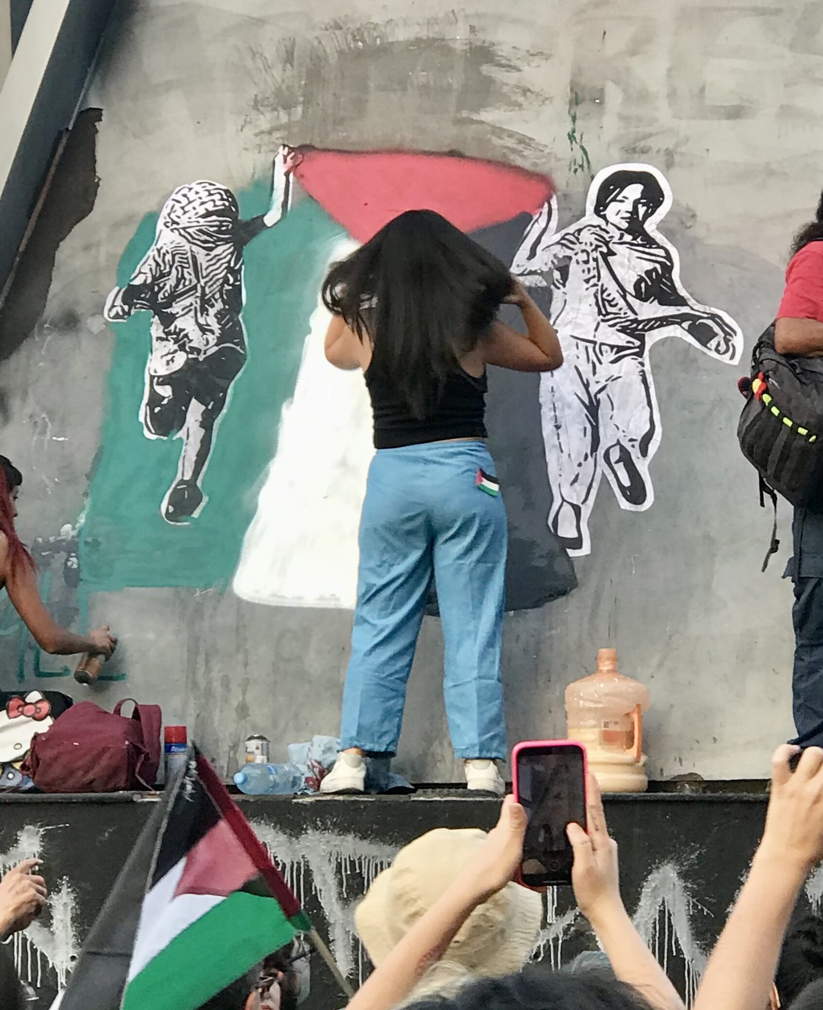 Social protest in support of Palestinians. Mexico City. Photo: Laura Carlsen
Mira: Feminisms and Democracies
