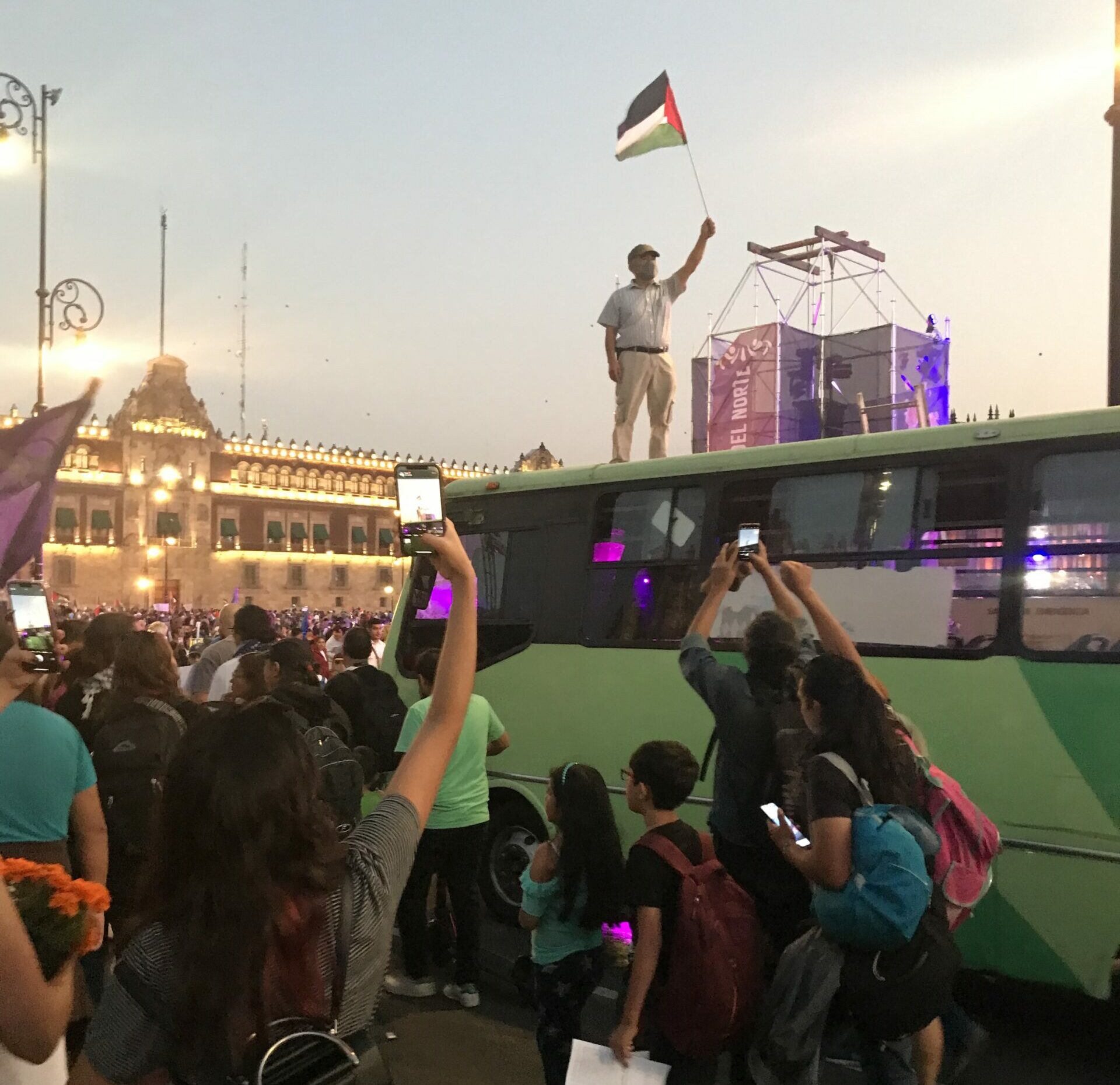 Social Protest in support of Palestinians. Mexico City, 2023
Mira: Feminisms and Democracies